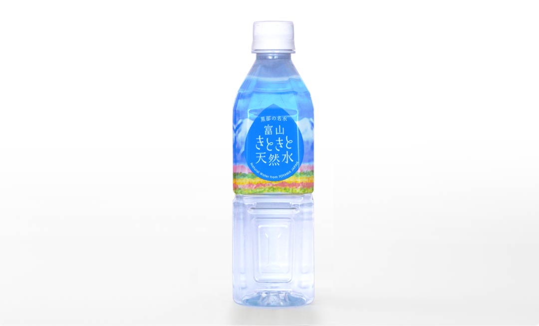 富山きときと天然水 500mlペットボトル
