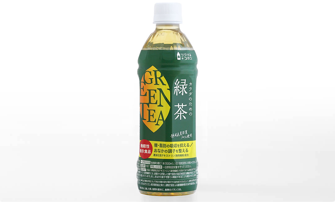つづけるプラス カラダのための緑茶 500mlペットボトル